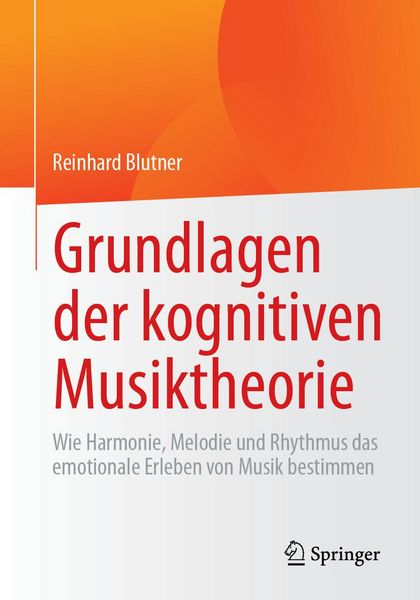 Produktbild: Grundlagen der kognitiven Musiktheorie