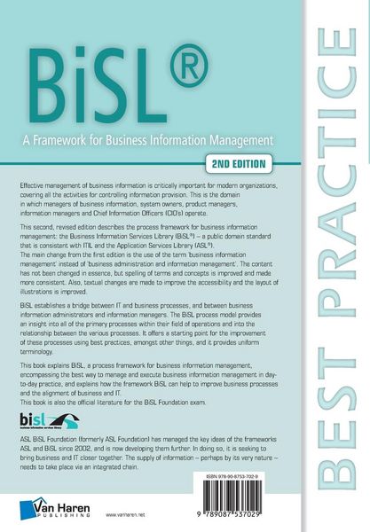 Produktbild: BiSL&reg; - A Framework for Business Information Management - 2nd edition