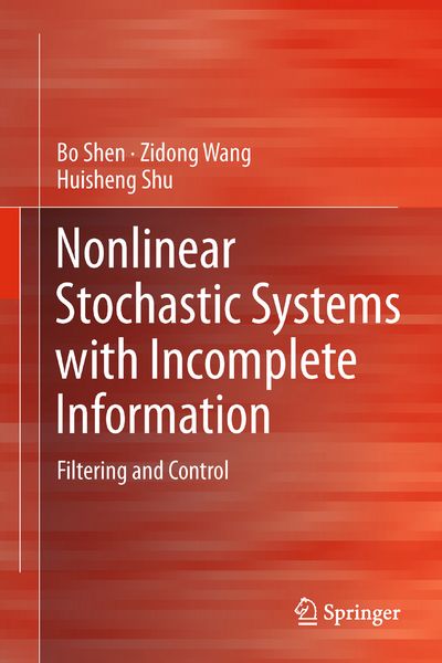 Produktbild: Nonlinear Stochastic Systems with Incomplete Information