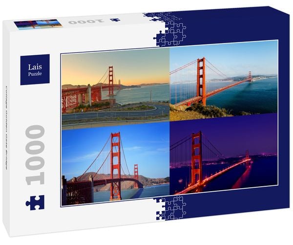 Lais Puzzle Collage Golden Gate Bridge 1000 Teile