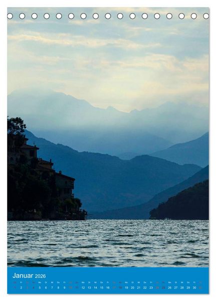 Produktbild: Tessin (Tischkalender 2026 DIN A5 hoch), CALVENDO Monatskalender