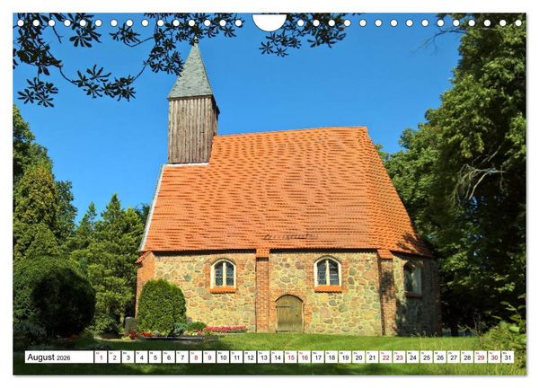 Produktbild: Parchim - Idyllische Kleinstadt an der Elde (Wandkalender 2026 DIN A4 quer), CALVENDO Monatskalender