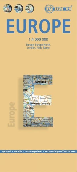 Produktbild: Europa 1 : 4 000 000