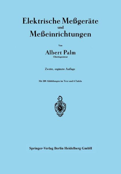Produktbild: Elektrische Me&szlig;ger&auml;te und Me&szlig;einrichtungen
