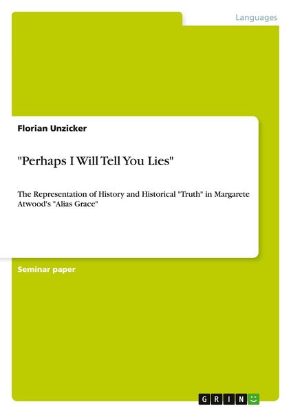 Produktbild: Perhaps I Will Tell You Lies