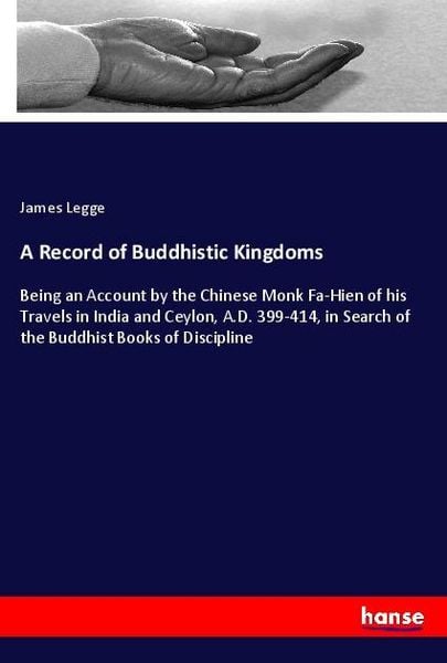 Produktbild: A Record of Buddhistic Kingdoms