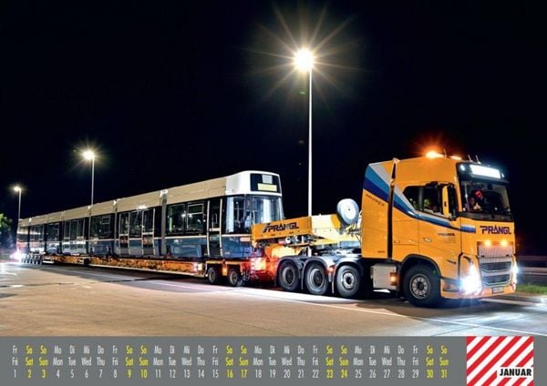 Produktbild: Schwertransporter Kalender 2027