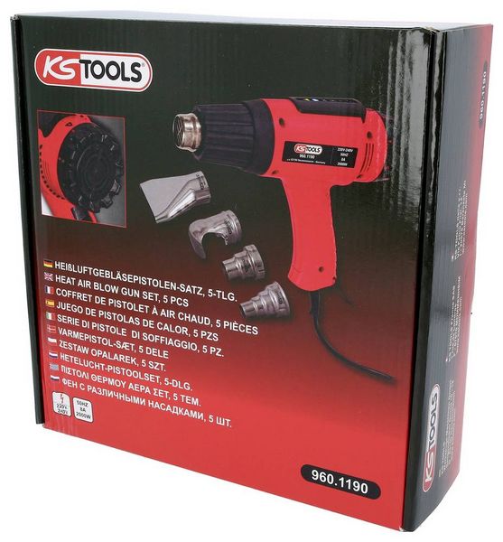 Produktbild: KS Tools 960.1190 Hei&szlig;luftgebl&auml;se 2000W