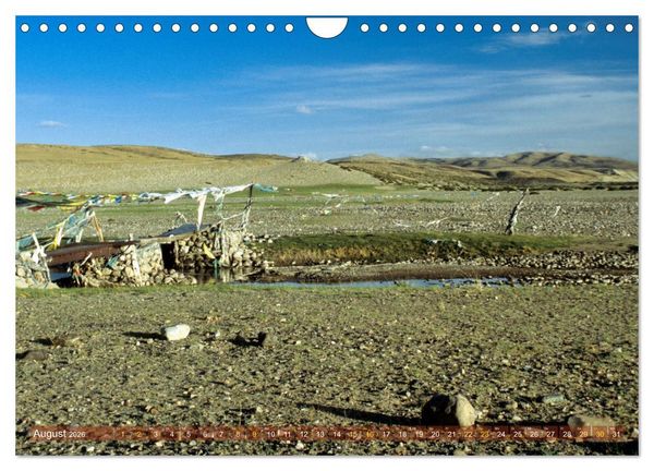 Produktbild: Tibet Das vergessene Land (Wandkalender 2026 DIN A4 quer), CALVENDO Monatskalender
