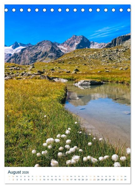 Produktbild: Sommer in &Ouml;sterreich - sonnige Tage in den Bergen (Tischkalender 2026 DIN A5 hoch), CALVENDO Monatskalender