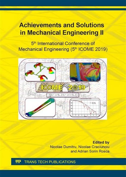 Produktbild: Achievements and Solutions in Mechanical Engineering II
