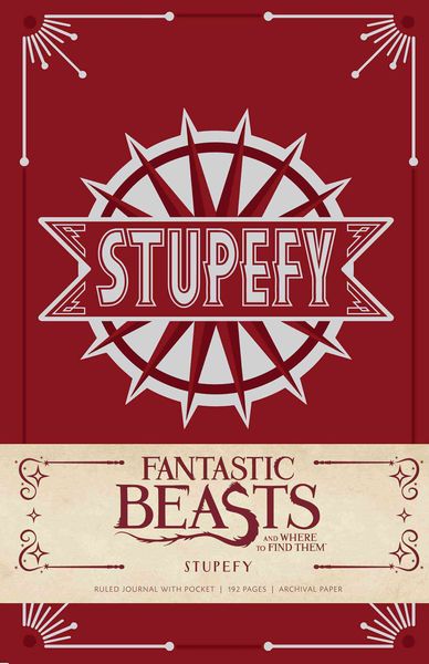 Produktbild: Fantastic Beasts and Where to Find Them: Stupefy Hardcover Ruled Journal