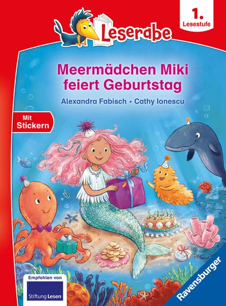 Produktbild: Leserabe 1. Lesestufe - Meerm&auml;dchen Miki feiert Geburtstag