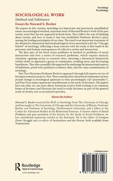 Produktbild: Sociological Work