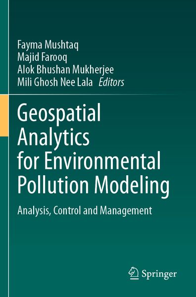 Produktbild: Geospatial Analytics for Environmental Pollution Modeling