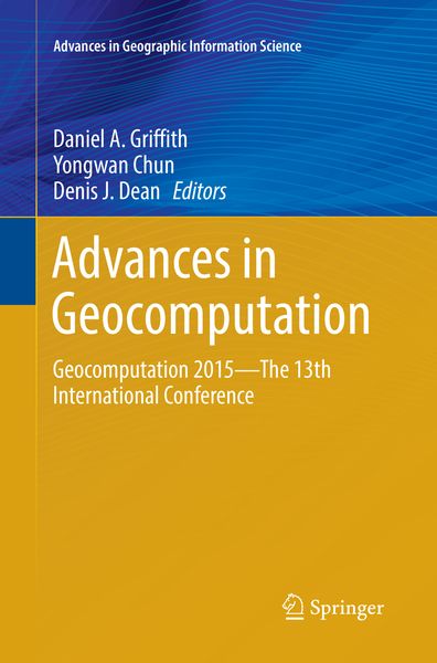 Produktbild: Advances in Geocomputation