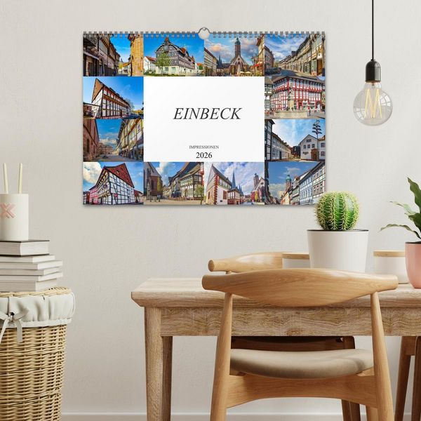 Produktbild: Einbeck Impressionen (Wandkalender 2026 DIN A3 quer), CALVENDO Monatskalender