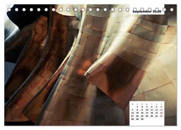 Produktbild: Moderne Architektur. Impressionen (Tischkalender 2026 DIN A5 quer), CALVENDO Monatskalender