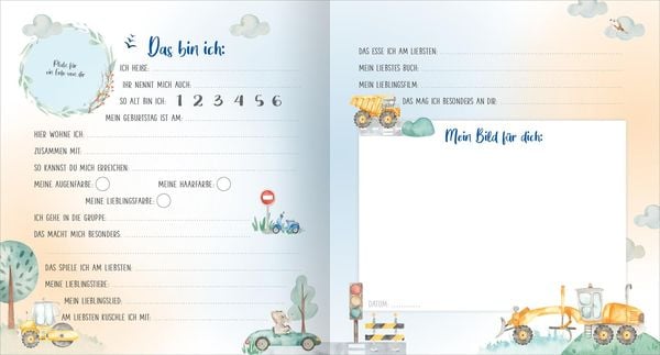 Produktbild: Meine ersten Freunde &ndash; Fahrzeuge (Aquarell-Optik)