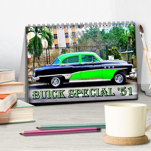 Produktbild: BUICK SPECIAL '51 (Tischkalender 2026 DIN A5 quer), CALVENDO Monatskalender