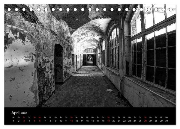Produktbild: lost beauty (Tischkalender 2026 DIN A5 quer), CALVENDO Monatskalender