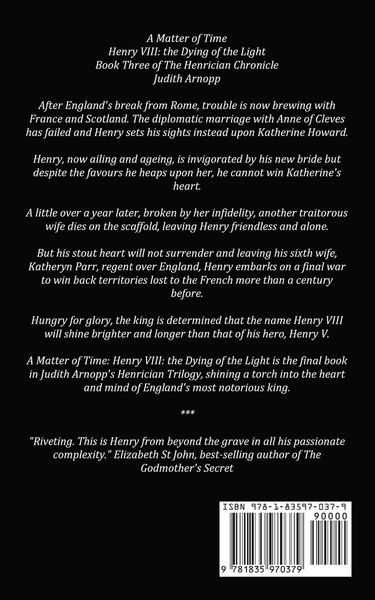 Produktbild: A Matter of Time - Henry VIII, the Dying of the Light