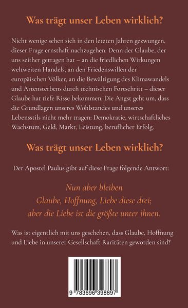 Produktbild: Glaube - Hoffnung - Liebe