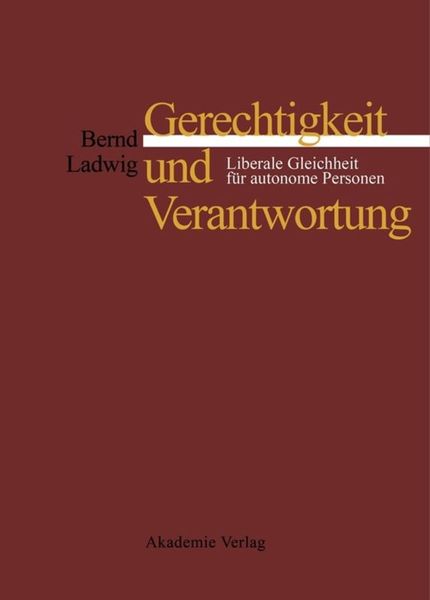Produktbild: Gerechtigkeit und Verantwortung