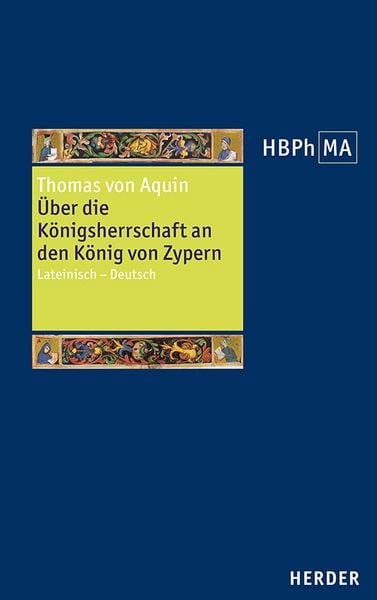 Produktbild: De regno ad regem Cypri. &Uuml;ber die K&ouml;nigsherrschaft an den K&ouml;nig von Zypern