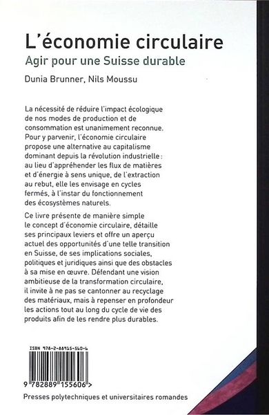 Produktbild: Economie circulaire