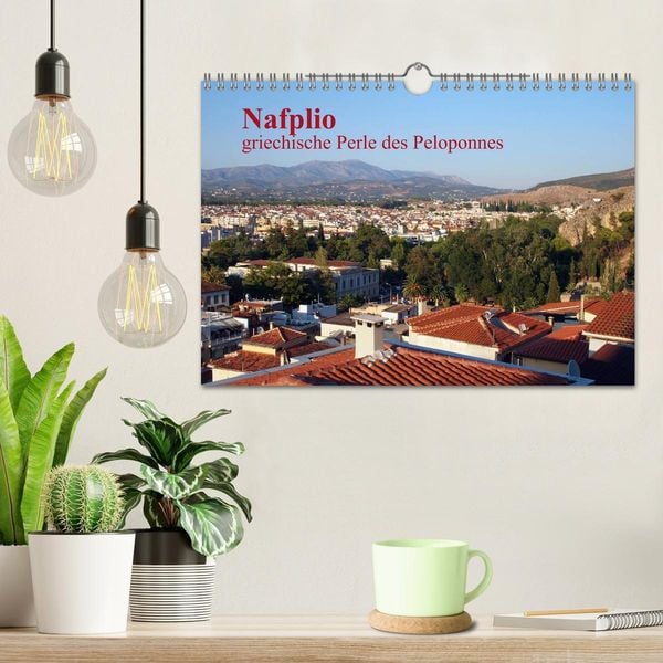 Produktbild: Nafplio &ndash; griechische Perle des Peloponnes (Wandkalender 2026 DIN A4 quer), CALVENDO Monatskalender