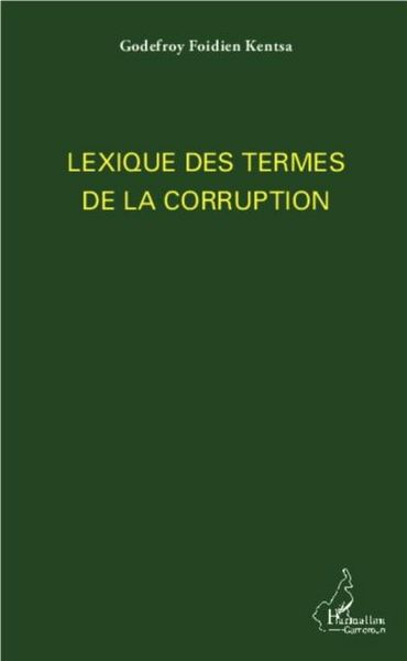 Produktbild: Lexique des termes de la corruption