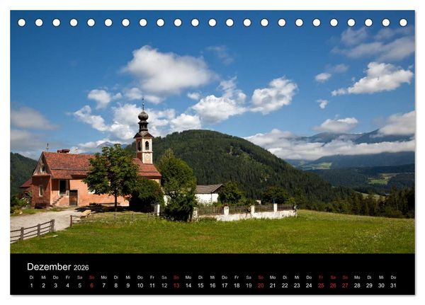 Produktbild: Ladinien - Wo S&uuml;dtirol am sch&ouml;nsten ist (Tischkalender 2026 DIN A5 quer), CALVENDO Monatskalender