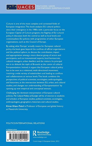 Produktbild: The Cultural Politics of Europe