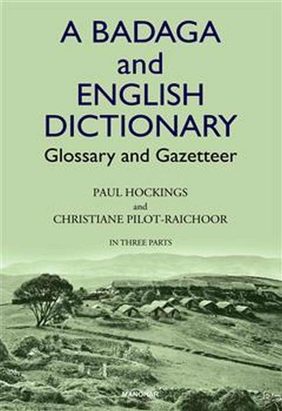 Produktbild: A Badaga and English Dictionary