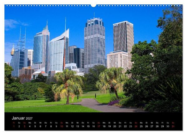 Produktbild: Australien (hochwertiger Premium Wandkalender 2027 DIN A2 quer), Kunstdruck in Hochglanz