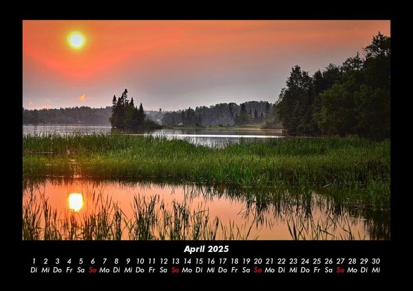 Produktbild: Naturlandschaften 2025 Fotokalender DIN A3