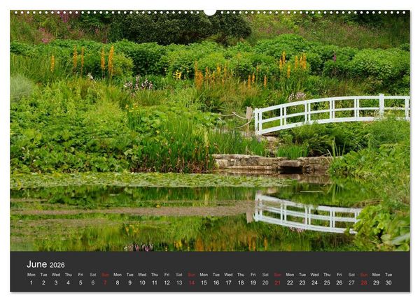 Produktbild: Sights and Views in Cornwall (High Quality Premium Wall Calendar 2026 DIN A2 landscape),CALVENDO 12 Month Wall Calendar