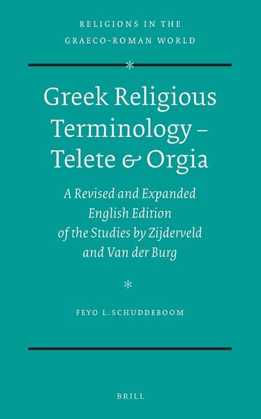 Produktbild: Greek Religious Terminology - Telete & Orgia