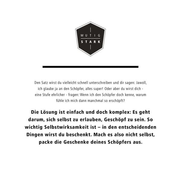 Produktbild: Mutig und stark - Kraftvolle Impulse f&uuml;r alle Wochen des Jahres