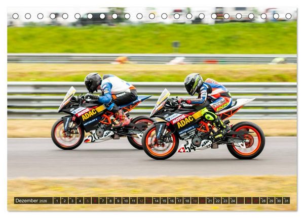 Produktbild: Motorrad Rennsport (Tischkalender 2026 DIN A5 quer), CALVENDO Monatskalender