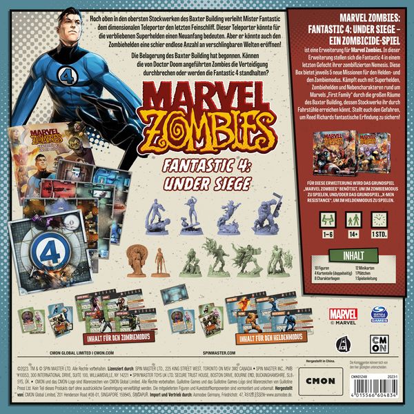 Produktbild: Marvel Zombies - Fantastic 4 Under Siege
