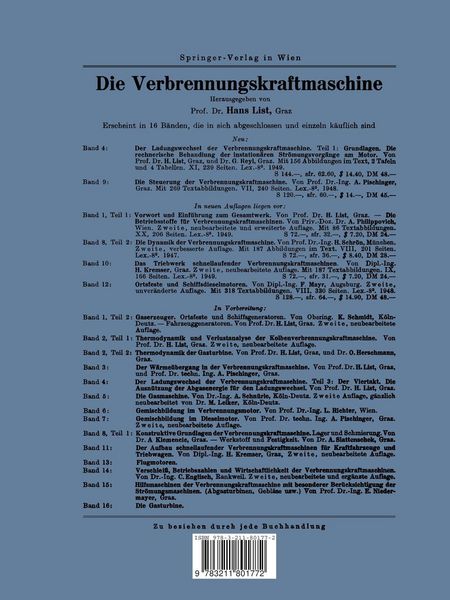 Produktbild: Der Ladungswechsel der Verbrennungskraftmaschine