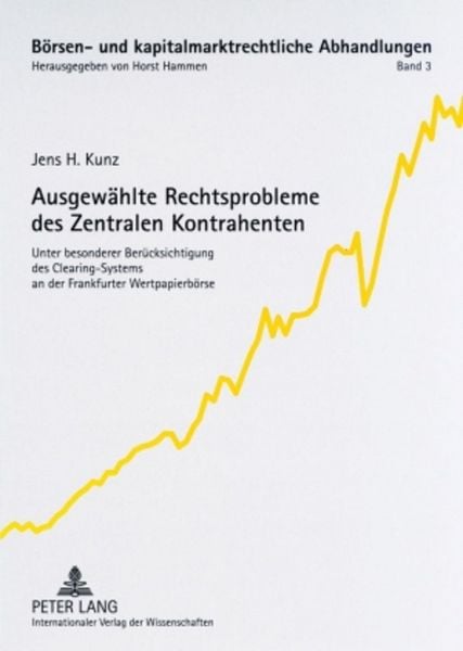 Produktbild: Ausgew&auml;hlte Rechtsprobleme des Zentralen Kontrahenten