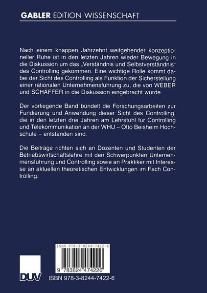 Produktbild: Rationalit&auml;tssicherung der F&uuml;hrung