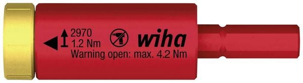 Wiha 46402 Elektriker Drehmoment-Schraubendreher 1.2 - 1.2 Nm