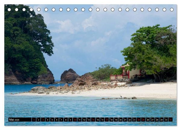Produktbild: Thailand - Ein bezauberndes K&ouml;nigreich (Tischkalender 2026 DIN A5 quer), CALVENDO Monatskalender
