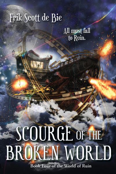 Produktbild: Scourge of the Broken World (World of Ruin, #4)