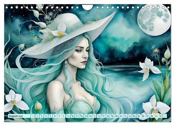 Produktbild: Enchantress of nature (Wall Calendar 2026 DIN A4 landscape), CALVENDO 12 Month Wall Calendar