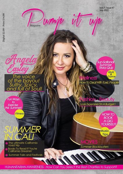 Produktbild: Pump it up Magazine - Angela Easley, The Voice of the Bayou! Sultry, Spicy, and full of Soul!